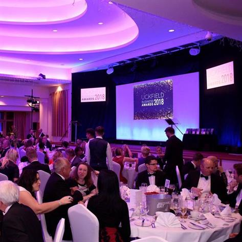 Uckfield Business Awards room